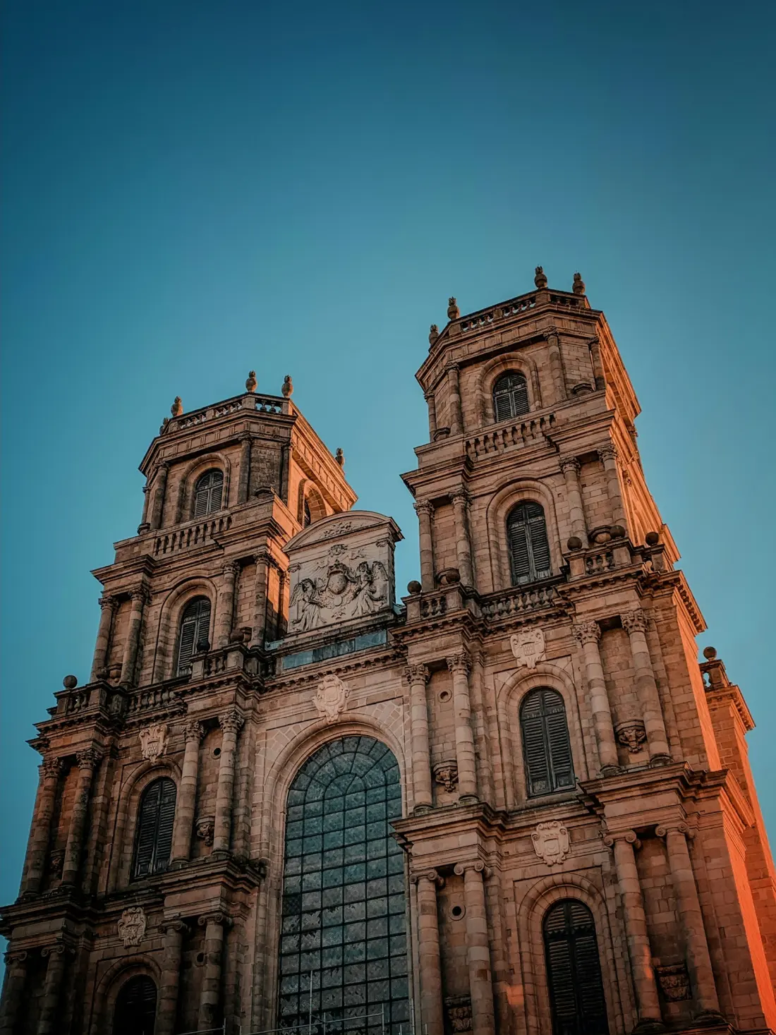 Une église du centre-ville de Rennes